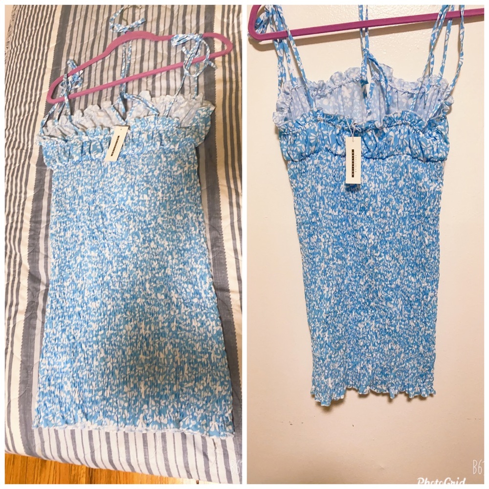 Blue women dress